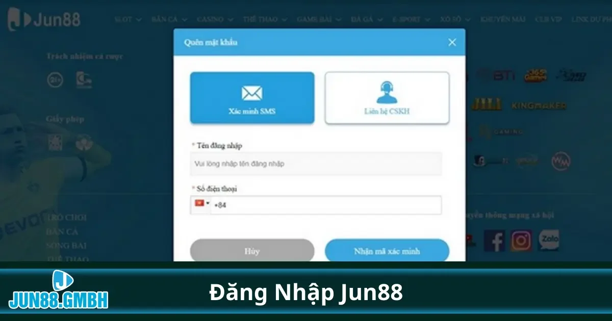Đăng Nhập Jun88 - Truy Cập Giải Trí Đỉnh Cao Trong Vài Giây 2 Cách khắc phục lỗi khi không thể đăng nhập Jun88